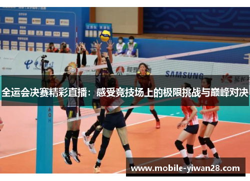 全运会决赛精彩直播：感受竞技场上的极限挑战与巅峰对决