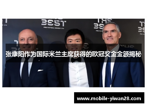 张康阳作为国际米兰主席获得的欧冠奖金金额揭秘