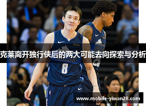 克莱离开独行侠后的两大可能去向探索与分析