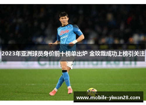 2023年亚洲球员身价前十榜单出炉 金玟哉成功上榜引关注