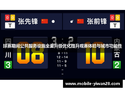 球赛期间公共服务设施全面升级优化提升观赛体验与城市功能性