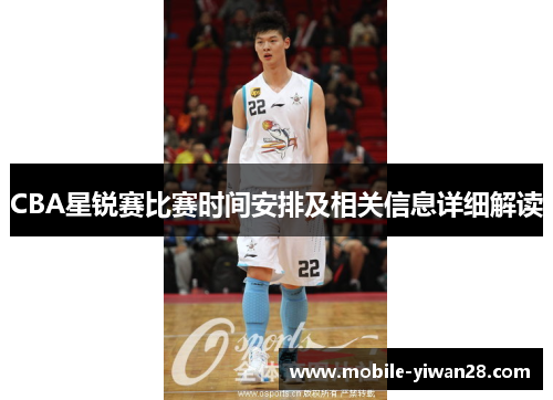 CBA星锐赛比赛时间安排及相关信息详细解读