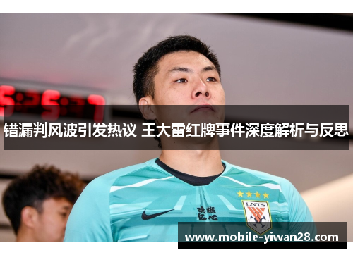 错漏判风波引发热议 王大雷红牌事件深度解析与反思